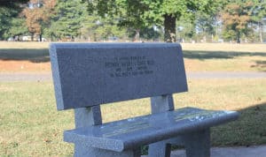 memorial bench